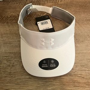 White Under Armour visor